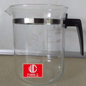 帶柄燒杯，塑料柄燒杯