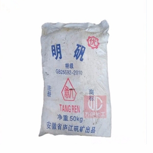 明礬，工業(yè)明礬，KAl(SO?)?·12H?O